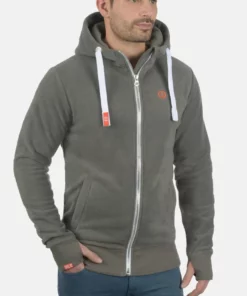 Promos Solid Magasin 40 Solid SDLOKI - Veste Polaire - Mid Gray