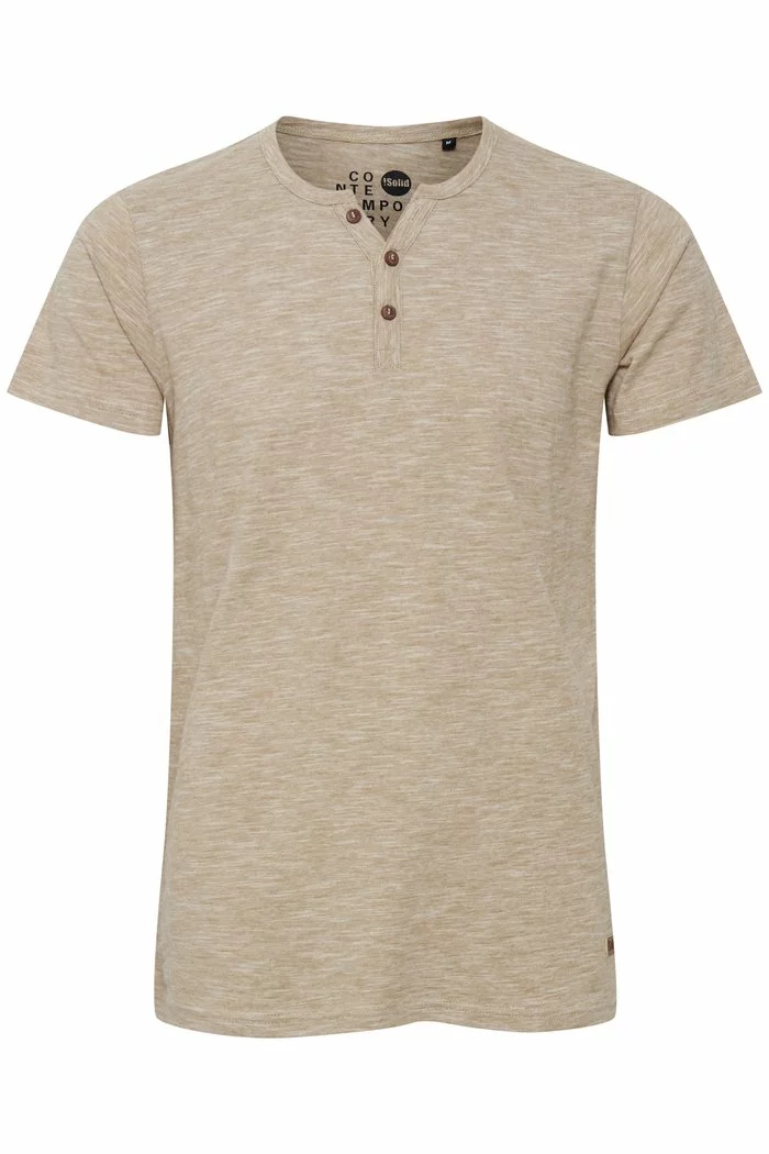 Solid SDSIGOS - T-shirt Basique - Sand 5 Solid SDSIGOS - T-shirt Basique - Sand – Image 5