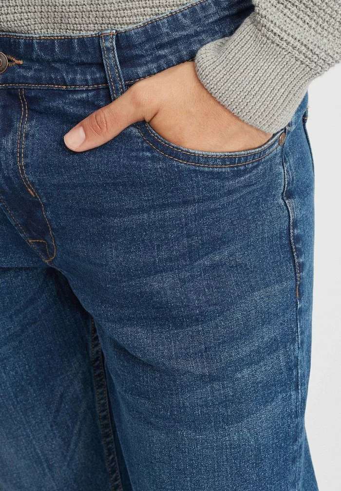Solid SDPILTO - Jean Droit - Middle Blue Denim 4 Solid SDPILTO - Jean Droit - Middle Blue Denim – Image 4