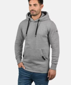 Solid SDTRIP - Sweat à Capuche - Grey Melange