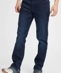 Solid SDFINLAY - Jean Droit - Dark Blue Denim