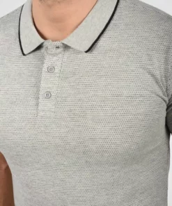 Solid SDSAVA - Polo - Light Grey Melange 9 Solid SDSAVA - Polo - Light Grey Melange -Élégance Boutique 8cb46af2548f4ddc816163da8edb1903