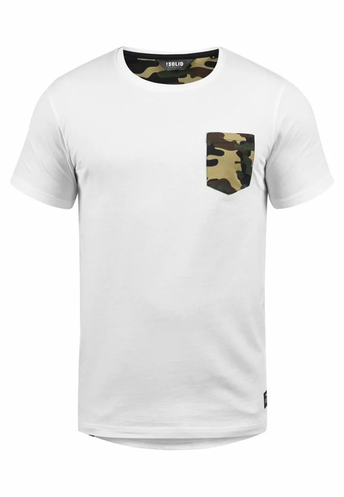 Solid SDCALVIN - T-shirt Imprimé - White 5 Solid SDCALVIN - T-shirt Imprimé - White – Image 5