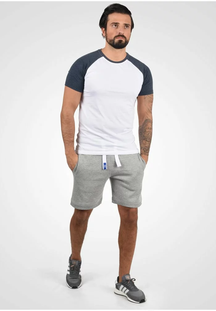 Solid SDBENNSHORTS - Short - Light Grey 2 Solid SDBENNSHORTS - Short - Light Grey – Image 2