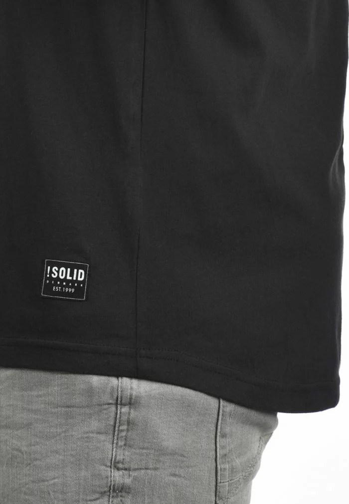 Solid SDBOB - T-shirt Basique - Black 4 Solid SDBOB - T-shirt Basique - Black – Image 4