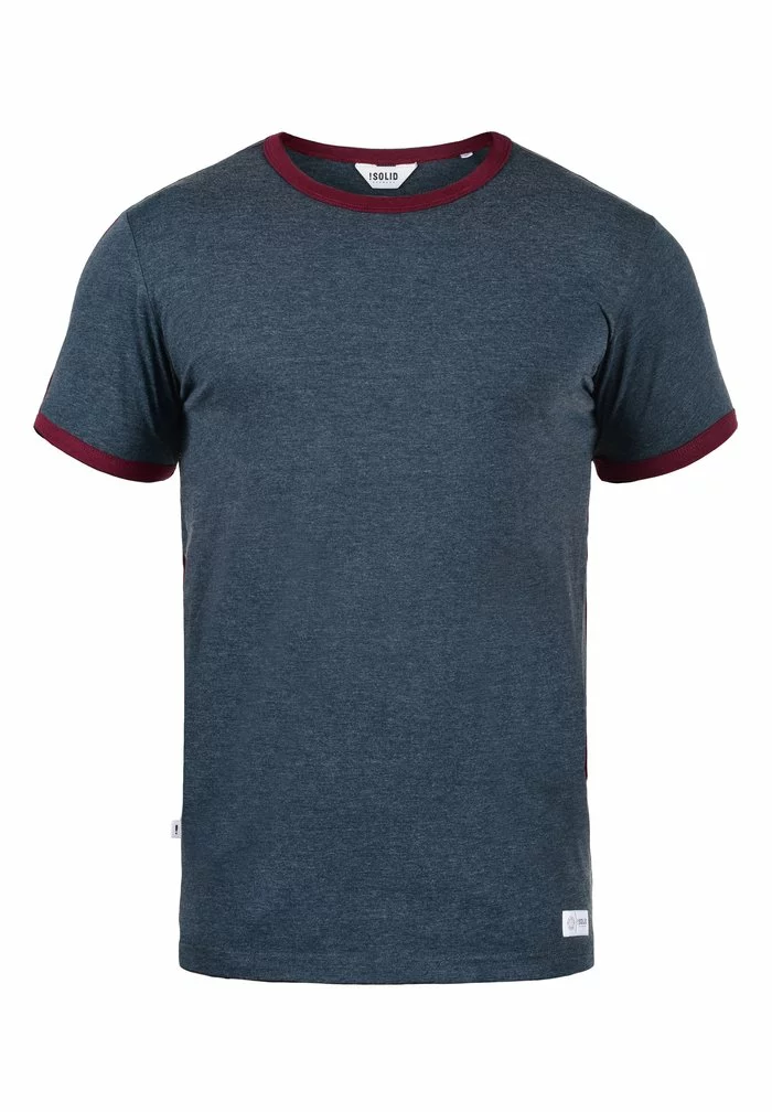 Solid SDMANOLDO - T-shirt Imprimé - Blue 3 Solid SDMANOLDO - T-shirt Imprimé - Blue – Image 3