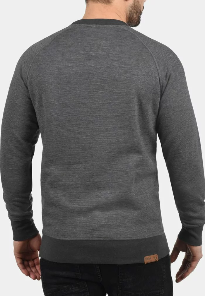 Solid SDVITUNECK - Pullover - Grey Melange 2 Solid SDVITUNECK - Pullover - Grey Melange – Image 2