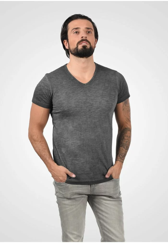 Solid CONLEY - T-shirt Imprimé - Black 1 Solid CONLEY - T-shirt Imprimé - Black