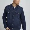 Solid Veste En Jean - Dark Blue Denim