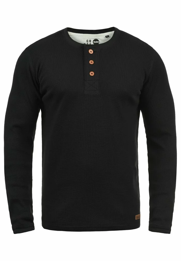 Solid SDTOKATO - T-shirt à Manches Longues - Black 4 Solid SDTOKATO - T-shirt à Manches Longues - Black – Image 4