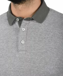 Solid PANOS - Polo - Med Grey Melange -Élégance Boutique 9096c5480c344bedab818285ff7e65ef