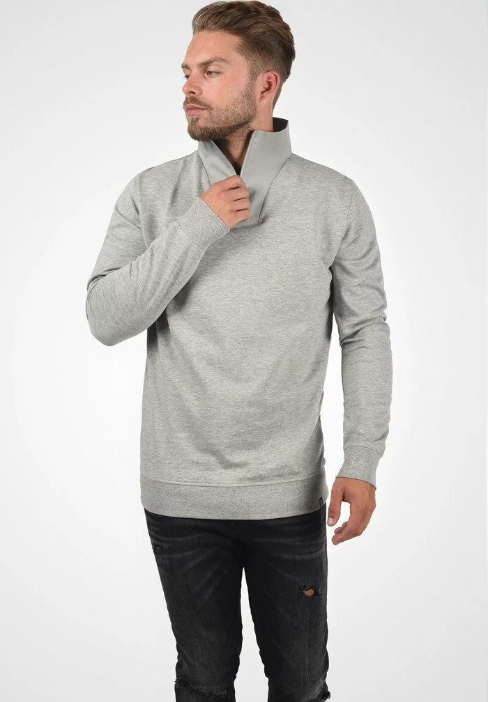 Solid SDJORKE - Sweatshirt - Grey Melange 1 Solid SDJORKE - Sweatshirt - Grey Melange