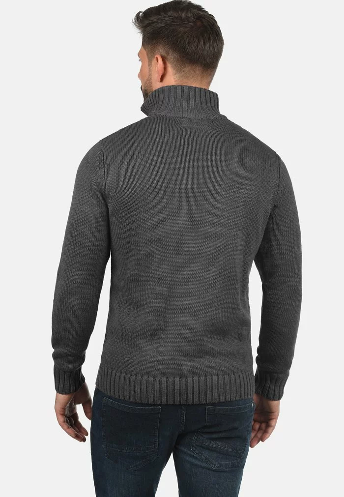 Solid SDPOUL - Gilet - Dark Grey 2 Solid SDPOUL - Gilet - Dark Grey – Image 2