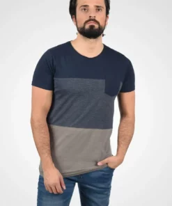 Solid SDMINGO - T-shirt Imprimé - Insignia Blue