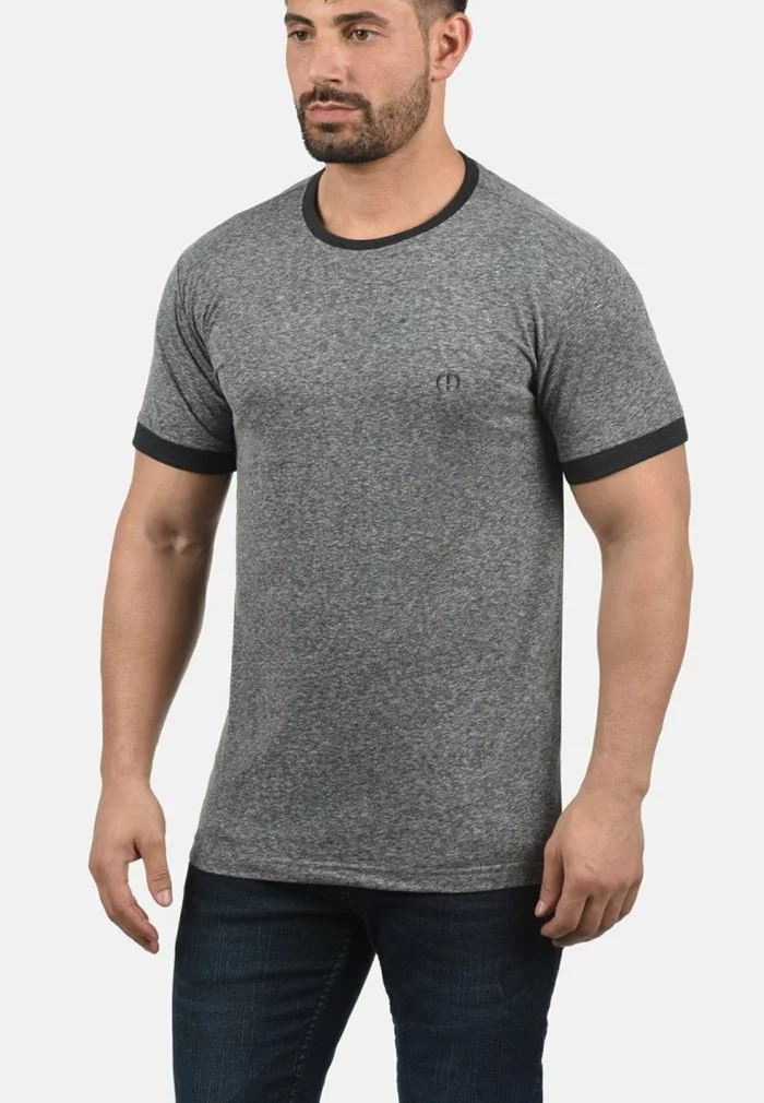 Solid BENNTEE - T-shirt Basique - Black 1 Solid BENNTEE - T-shirt Basique - Black