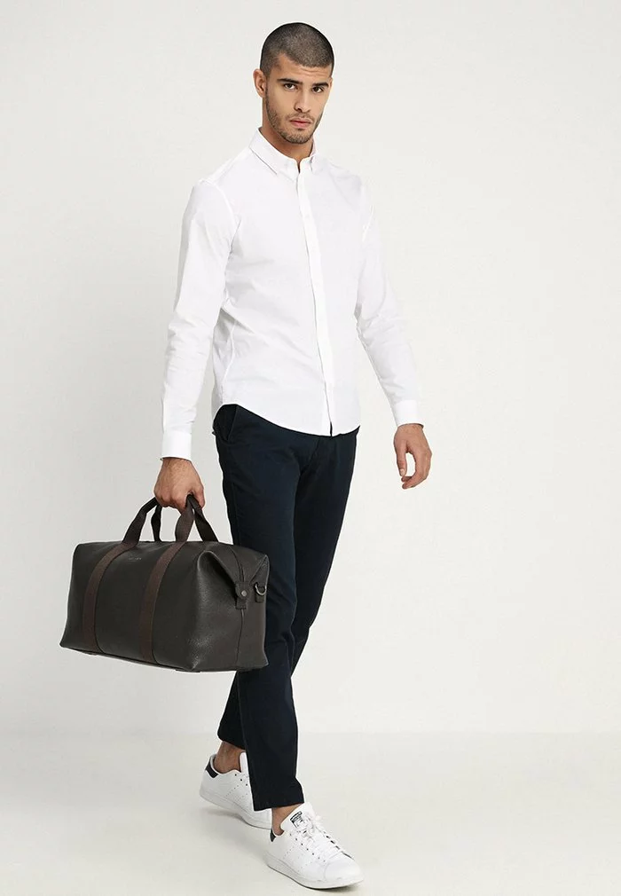 Solid SDTYLER LS 21103247 - Chemise Classique - White 2 Solid SDTYLER LS 21103247 - Chemise Classique - White – Image 2