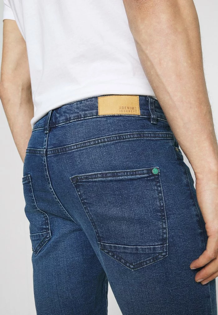 Solid SDRYDER - Short En Jean - Middle Blue Denim 7 Solid SDRYDER - Short En Jean - Middle Blue Denim – Image 7