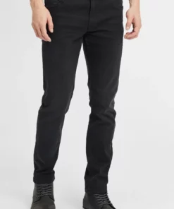 Solid SDPILTO - Jean Droit - Black Denim
