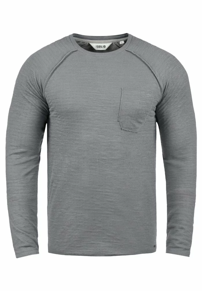 Solid SDDON - Sweatshirt - Mid Grey 4 Solid SDDON - Sweatshirt - Mid Grey – Image 4