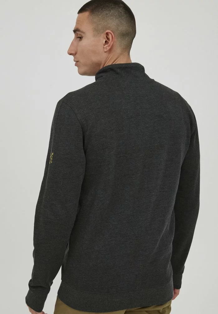 Solid SDKARAN - Pullover - Dark Grey Melange 3 Solid SDKARAN - Pullover - Dark Grey Melange – Image 3