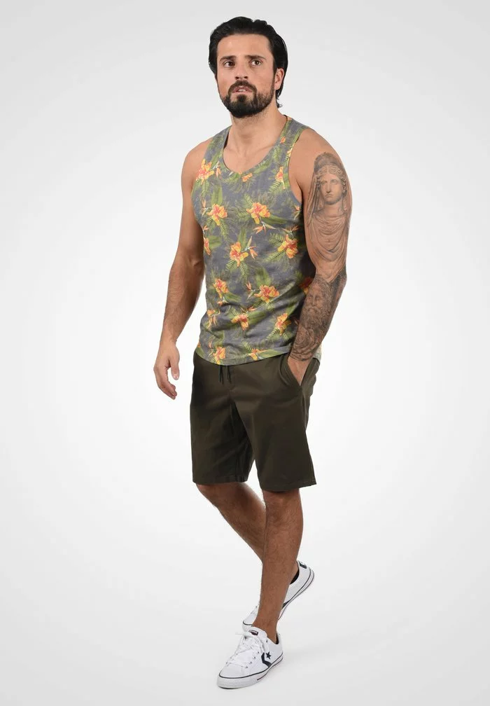 Solid SDFAIZ - Débardeur - Mid Grey 2 Solid SDFAIZ - Débardeur - Mid Grey – Image 2