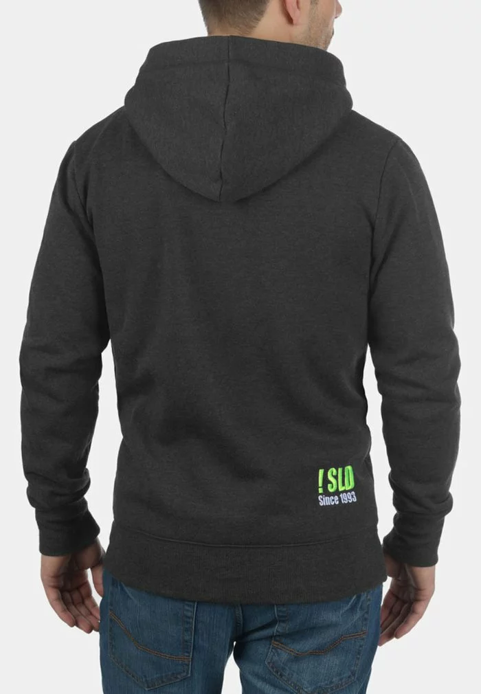 Solid SDBENNHOOD - Sweat à Capuche - Dark Grey 2 Solid SDBENNHOOD - Sweat à Capuche - Dark Grey – Image 2