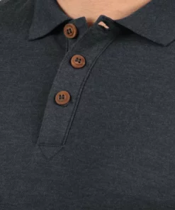 Solid SDTRIPPOLO - Polo - Grey -Élégance Boutique 978545976dc0400e8fefe639ed28b025