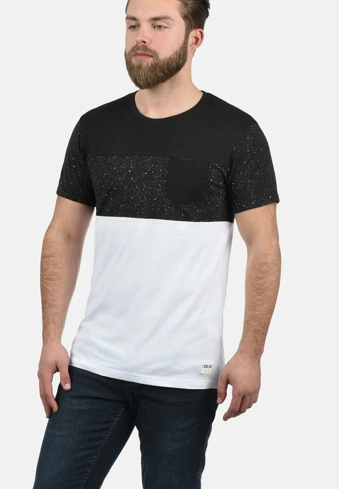 Solid SDKOLD - T-shirt Imprimé - Black 1 Solid SDKOLD - T-shirt Imprimé - Black