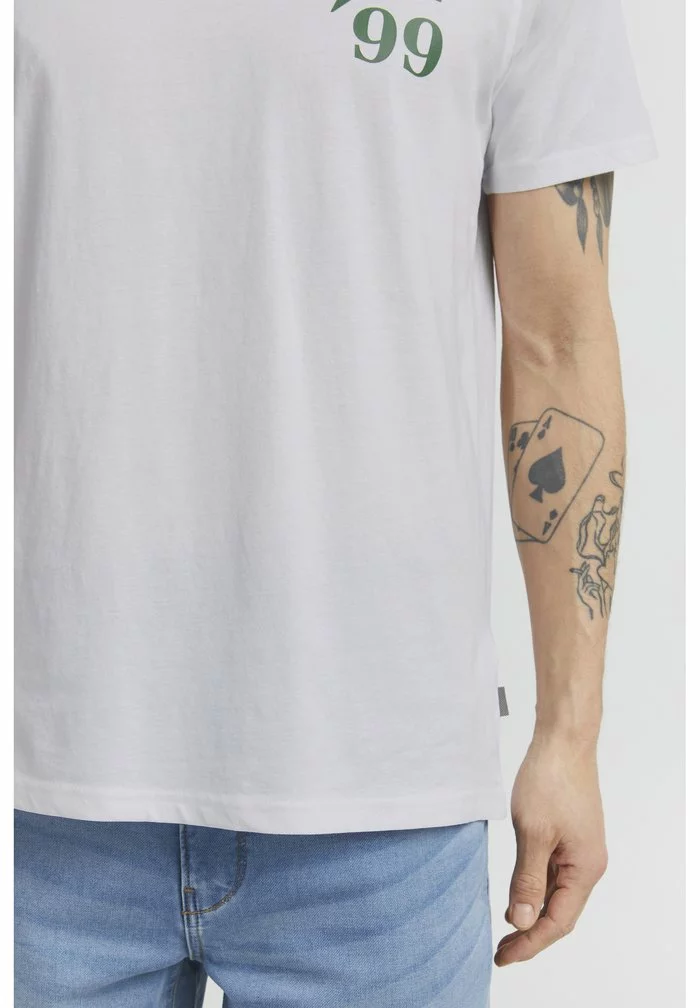 Solid ARCHIE - T-shirt Imprimé - White 4 Solid ARCHIE - T-shirt Imprimé - White – Image 4