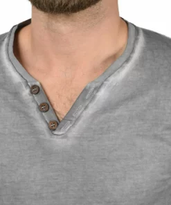 Solid SDTINOX - T-shirt à Manches Longues - Mid Grey -Élégance Boutique 97e6190f477b4190945ca58b0f58fbe1