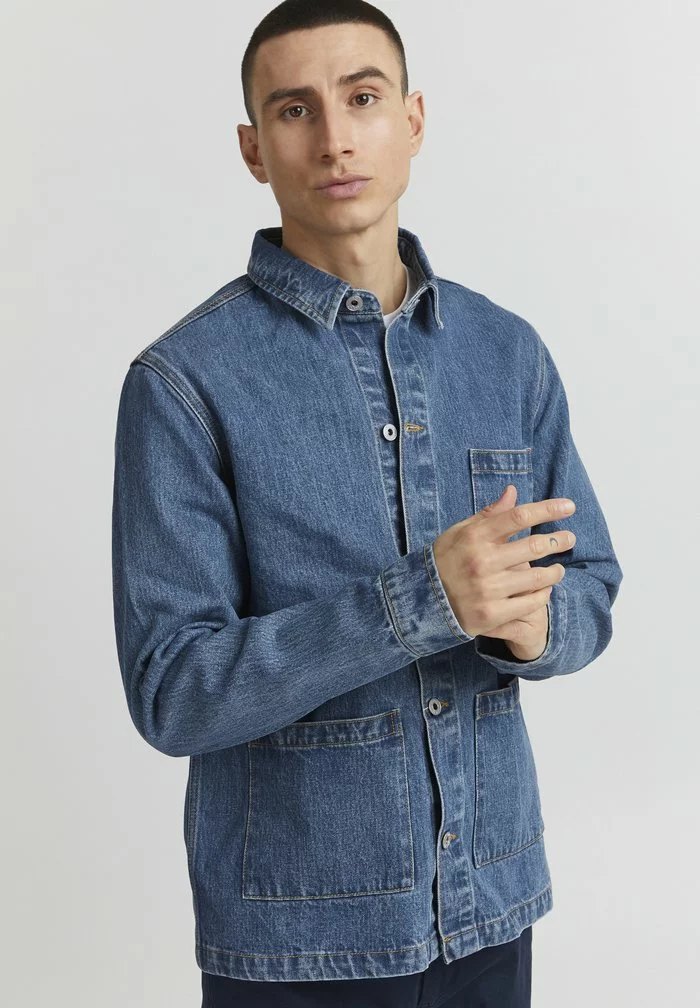 Solid SDBRANTLEE - Veste En Jean - Middle Blue Denim 1 Solid SDBRANTLEE - Veste En Jean - Middle Blue Denim