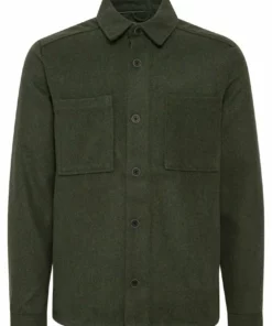 Solid LIAM - Veste Mi-saison - Deep Forest Melange -Élégance Boutique 986d4af152514e5da2172b0829eafddd