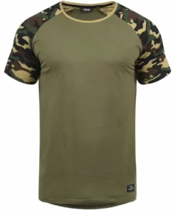 Solid SDCAHIL - T-shirt Imprimé - Dusty Olive -Élégance Boutique 99503926286641899d75671e052c12fb