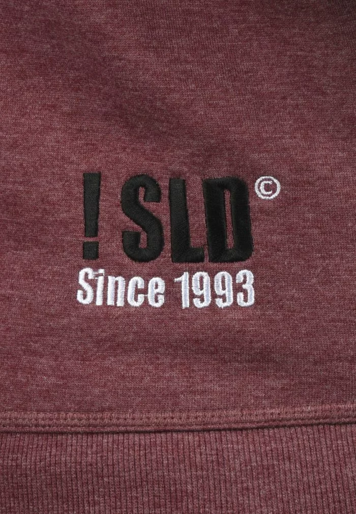 Solid SDBENN - Sweat à Capuche Zippé - Wine Red 3 Solid SDBENN - Sweat à Capuche Zippé - Wine Red – Image 3