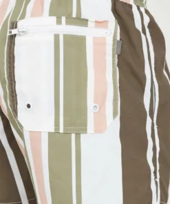 Solid SDHART STRIPE - Short De Bain - Coral Cloud -Élégance Boutique 9bae92ab3abf4f51880ffdc7e9b88b9b