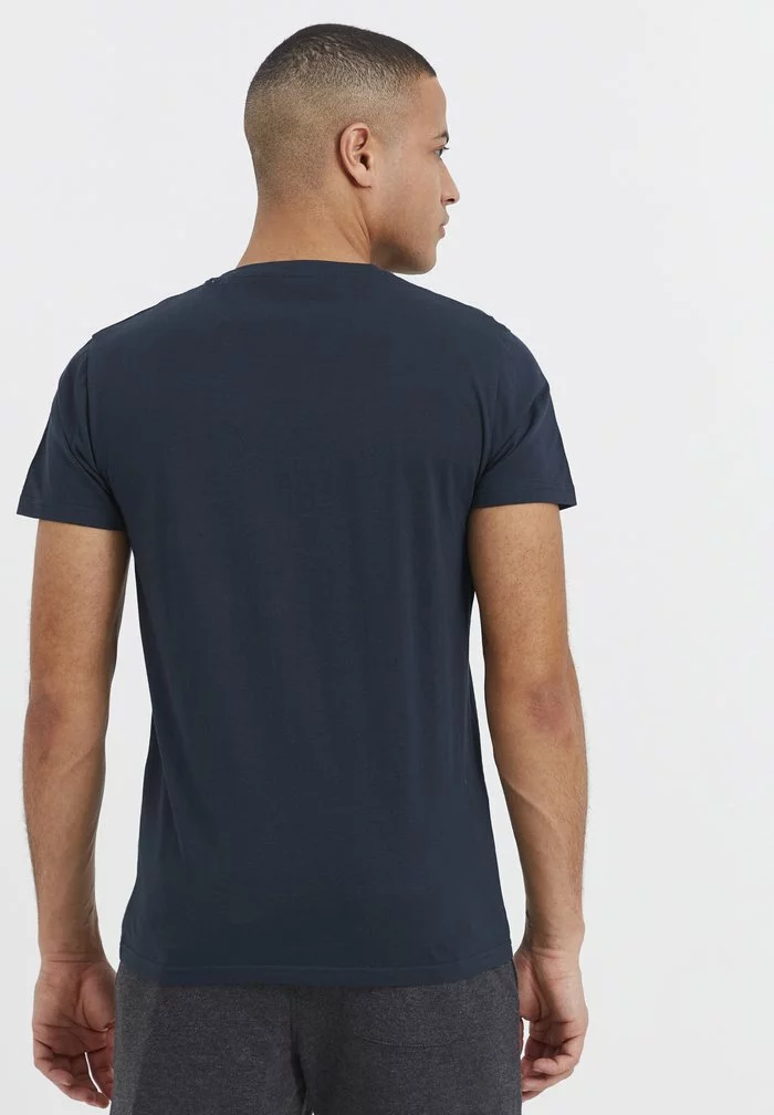 Solid SDSASCHA - T-shirt Imprimé - Dark Blue 3 Solid SDSASCHA - T-shirt Imprimé - Dark Blue – Image 3