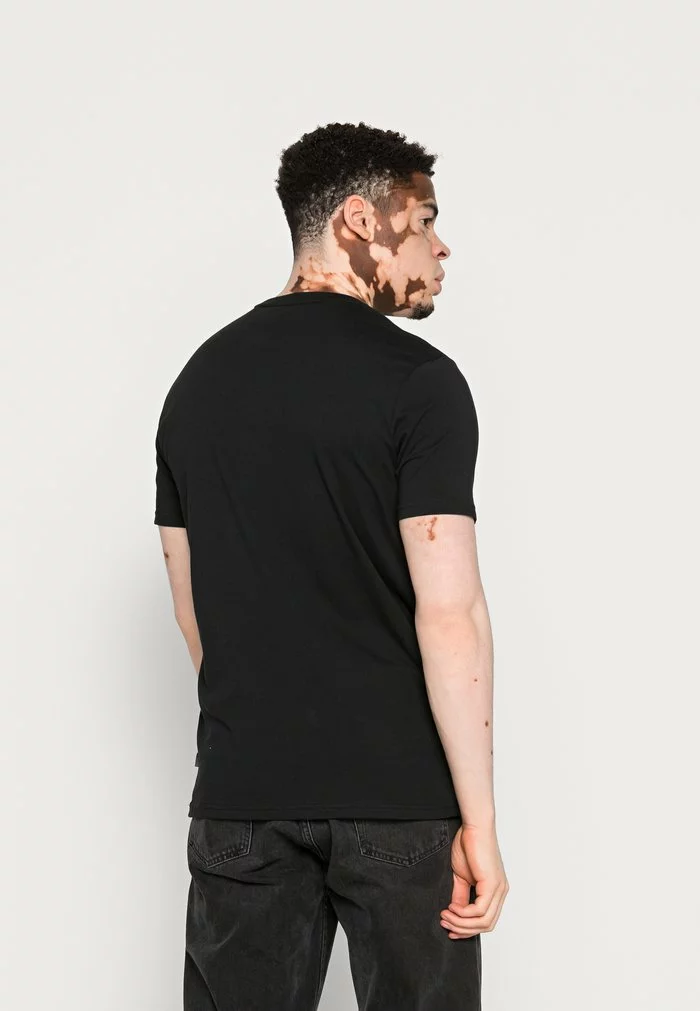 Solid PIETER - T-shirt Imprimé - Black 3 Solid PIETER - T-shirt Imprimé - Black – Image 3