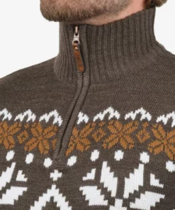 Solid SDNORWIN - Pullover - Dark Brown -Élégance Boutique 9cf1e69c37c445ea8abdc6e3d17d95b5