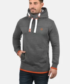 Solid SDBENJAMINHOOD - Sweat à Capuche - Light Grey