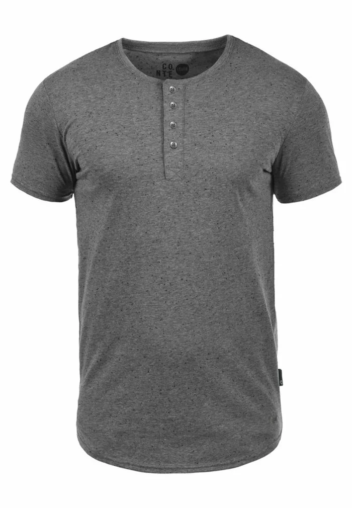 Solid SDTHAI - T-shirt Imprimé - Dark Grey 4 Solid SDTHAI - T-shirt Imprimé - Dark Grey – Image 4