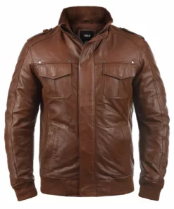 Solid SDCAMASH - Veste En Cuir - Golden Bro -Élégance Boutique 9dbdbba32afd4bccab0e22cc3f5c4ab2