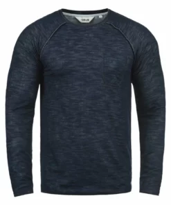 Solid SDDON - Sweatshirt - Blue -Élégance Boutique 9f0b2ef9096b4a2382ce7a9c5e36bdc5