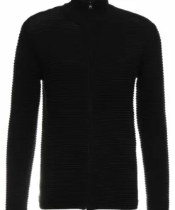 Solid SDSTRUAN CARDIGAN - Gilet - Black -Élégance Boutique 9fa826507db9482ba6410ca3e45764c6
