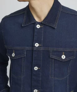 Solid Veste En Jean - Dark Blue Denim 9 Solid Veste En Jean - Dark Blue Denim -Élégance Boutique 9fec7276a97d4ef39a68caa64baef281