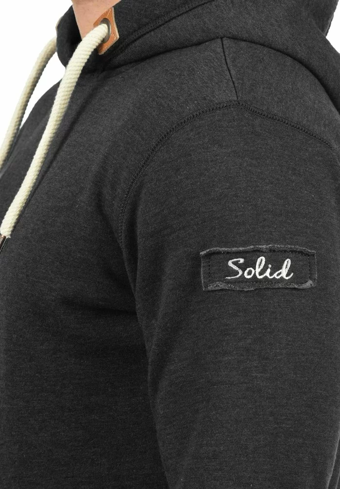 Solid SDTRIPHOOD - Sweat à Capuche - Grey 3 Solid SDTRIPHOOD - Sweat à Capuche - Grey – Image 3