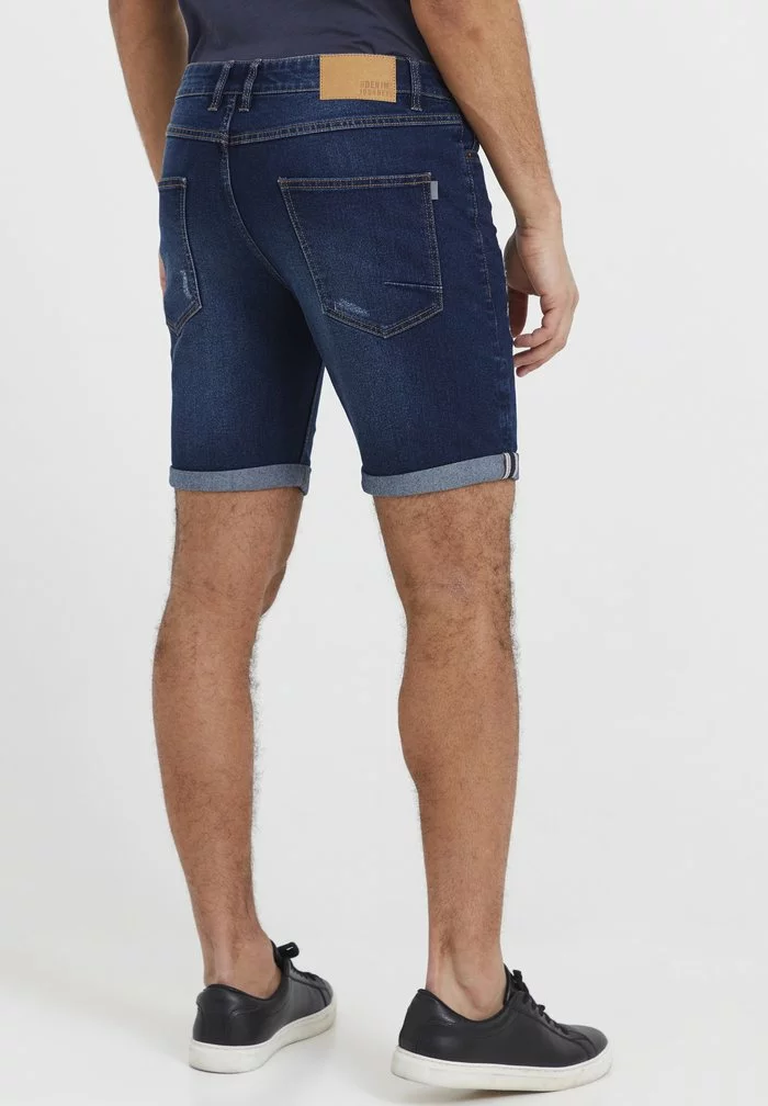 Solid SDNOYTON - Short En Jean - Dark Blue Denim 3 Solid SDNOYTON - Short En Jean - Dark Blue Denim – Image 3