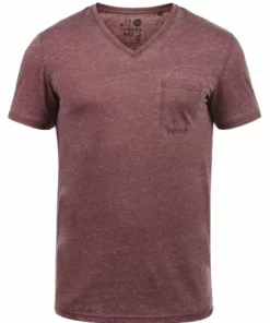 Solid SDTHEON - T-shirt Basique - Wine Red -Élégance Boutique a1b7620d081c41d2a1eac38fc05c1ff1