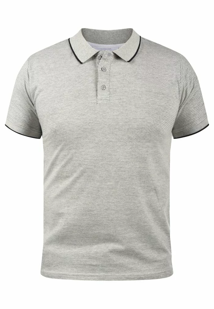 Solid SDSAVA - Polo - Light Grey Melange 5 Solid SDSAVA - Polo - Light Grey Melange – Image 5