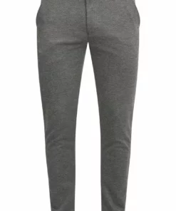 Solid SDOLIZAR - Pantalon Classique - Grey Melange -Élégance Boutique a40a51a80f6b4d8b81dc3d03db598e61