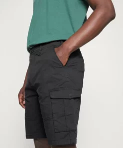 Solid JACK JIM LIGHT CARGO - Short - Black -Élégance Boutique a48abbcfb6ea4890980b6e9767e505bf
